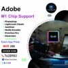 Adobe M1 chip Support Apps