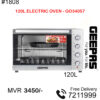 Geepas 120L Electric Oven