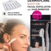 Facial exfoliator and hair remover