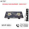 Double Gas Burner GGC31027