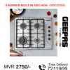 4 Burner Built in Gas HOB GGC31035