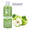 Temptation green apple shower gel